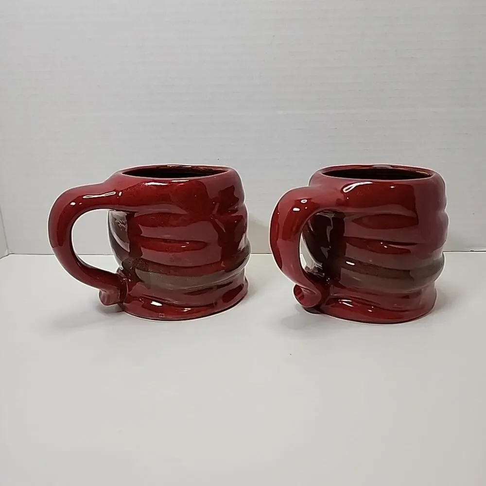 Snowman Holiday Cocoa Mug Target 2010 Stoneware Ceramic 16 oz Coffee, Tea Qty 2